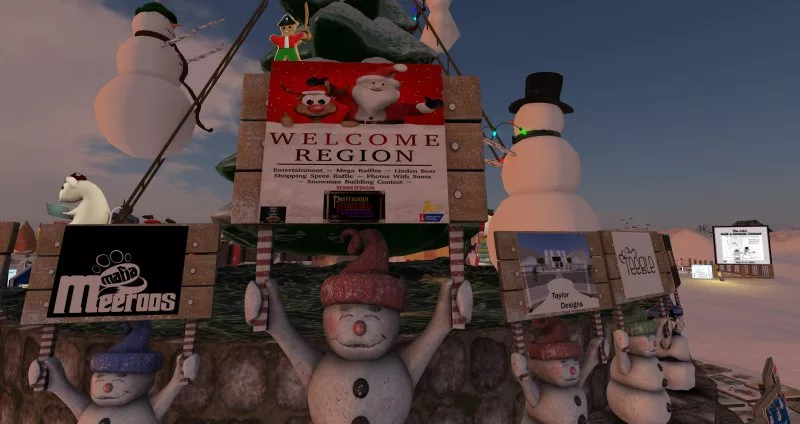 Second Life Kicks Off 12th Christmas Expo to Benefit American Cancer Society