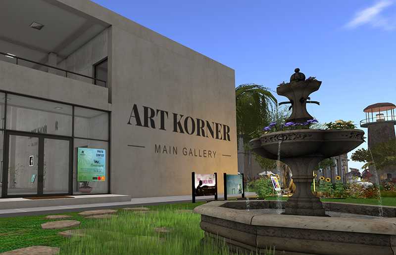 Art Korner Museum and Art Gallery in Second Life