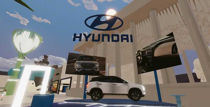 New Hyundai Creta SUV in the metaverse