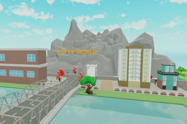 New Ruffy World area reminiscent of Hollywood